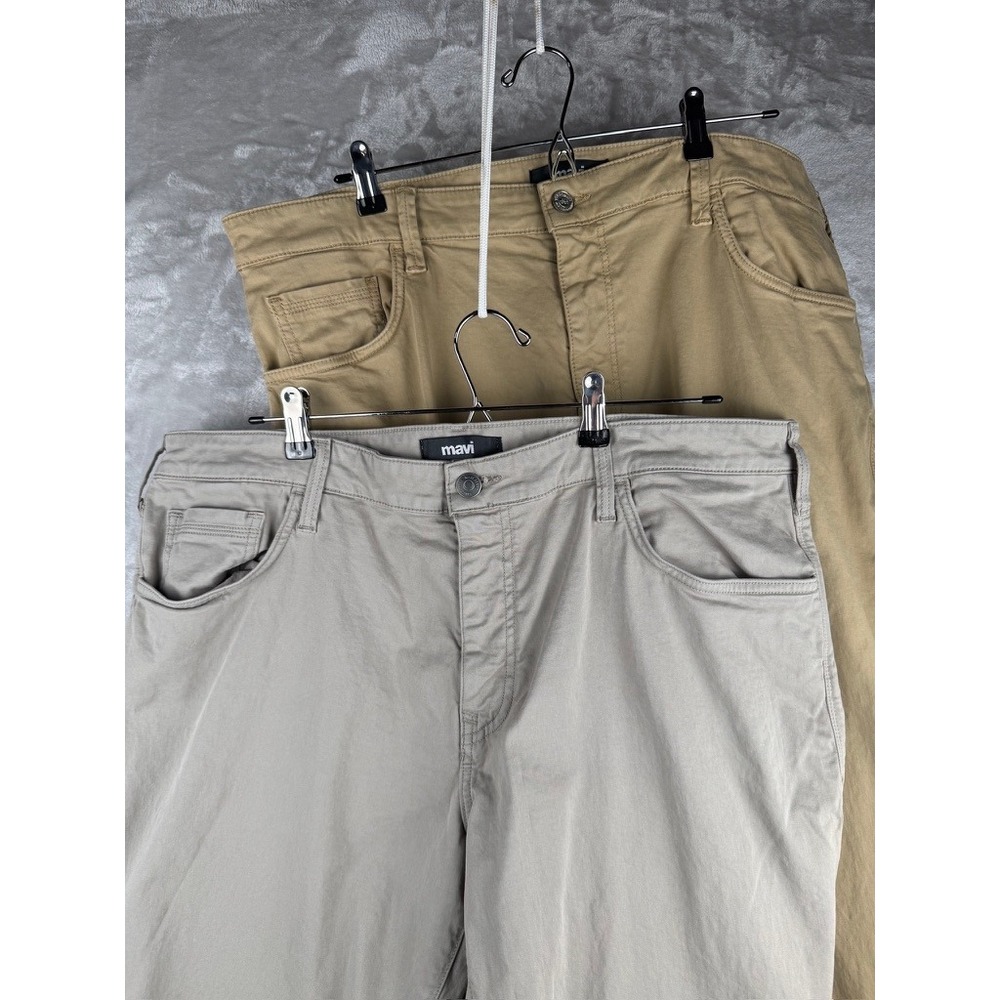Mavi Zach Straight Leg Men's Pants Khaki Tan Beige Casual Chino Size 40x32‎